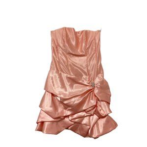 Jessica McClintock for Gunne Sax Vintage Pink Dress Size 5